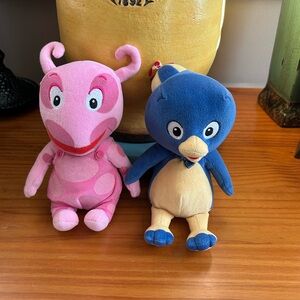 Ty Backyardigans Pablo & Uniqua beanie babies
